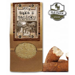 MĄKA Z MANIOKU GRUBOZMIELONA GARI 200 G